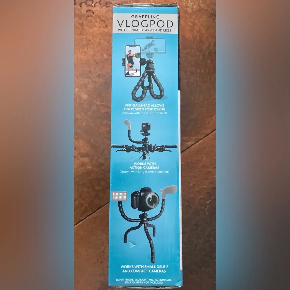 Bower Grappling Vlogpod with Bendable Arms